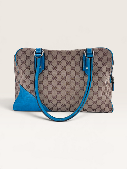 Gucci D ring tiffany toile GG