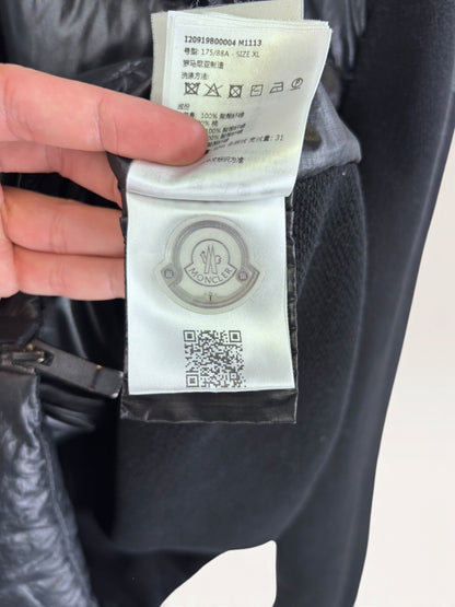 Moncler cardigan veste bi matière