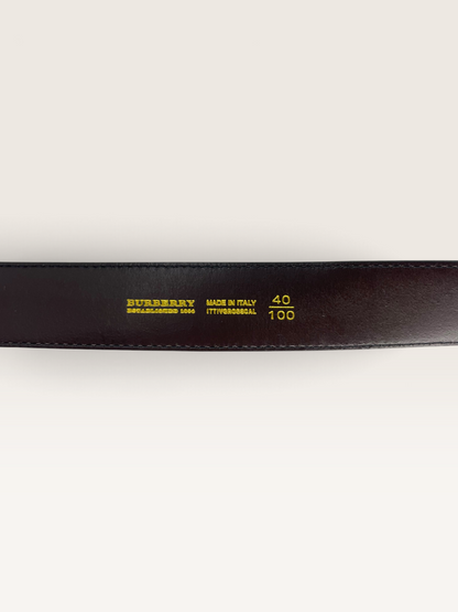 Burberry ceinture monogramme