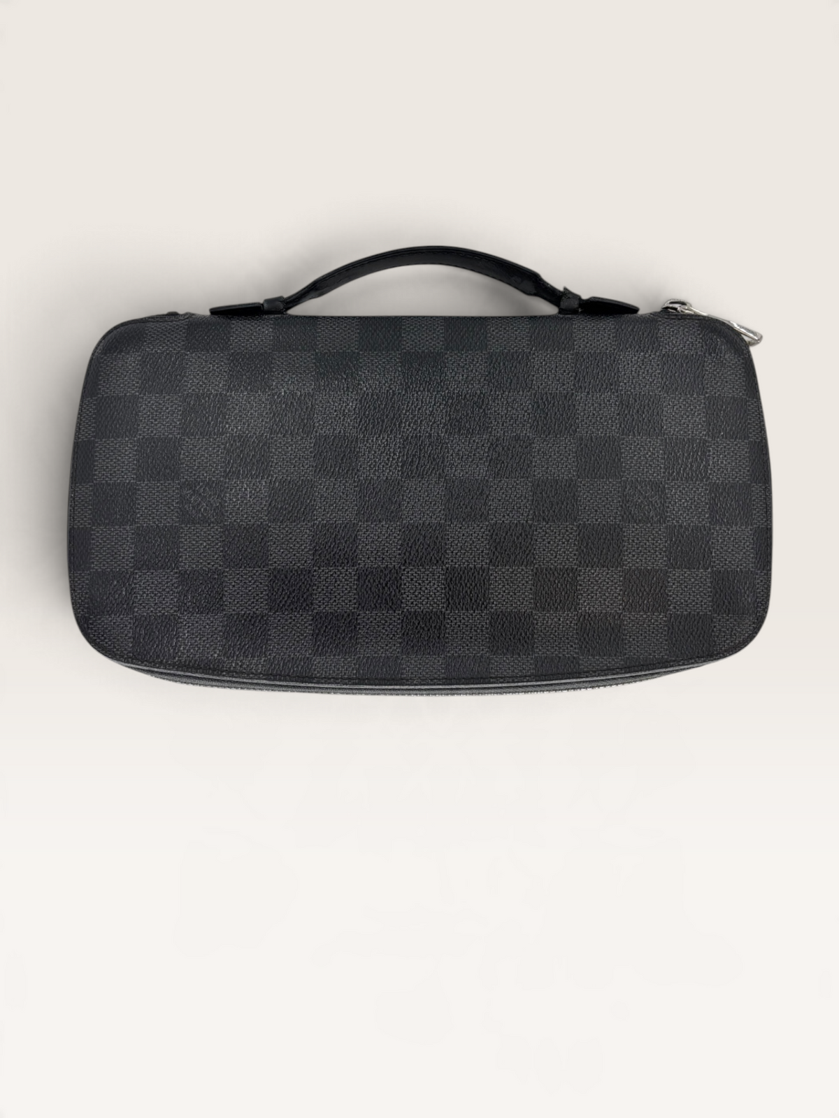 Louis Vuitton zippy XL pochette damier graphite