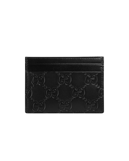 Gucci porte-cartes en cuir