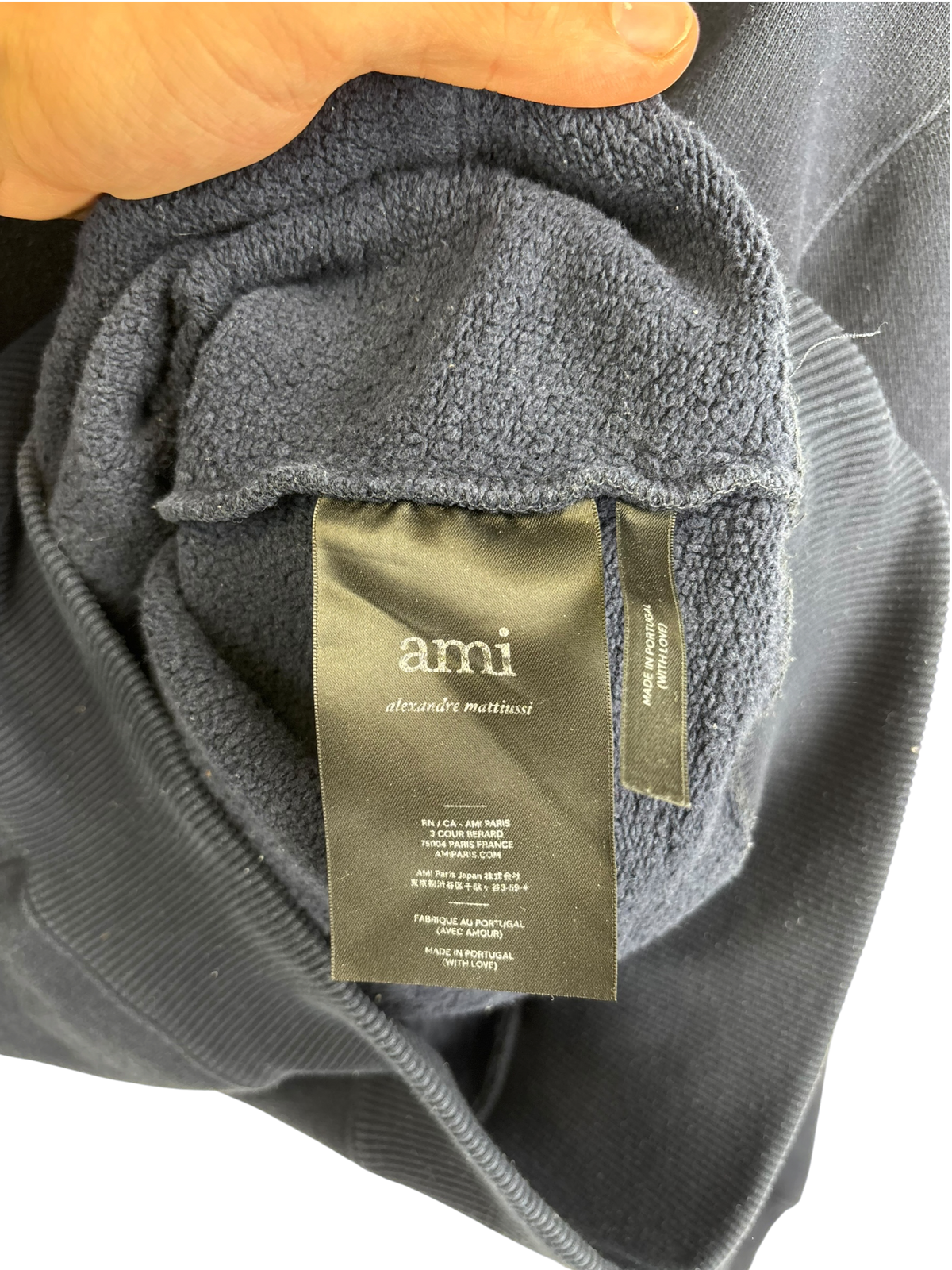 Ami Paris pull à capuche