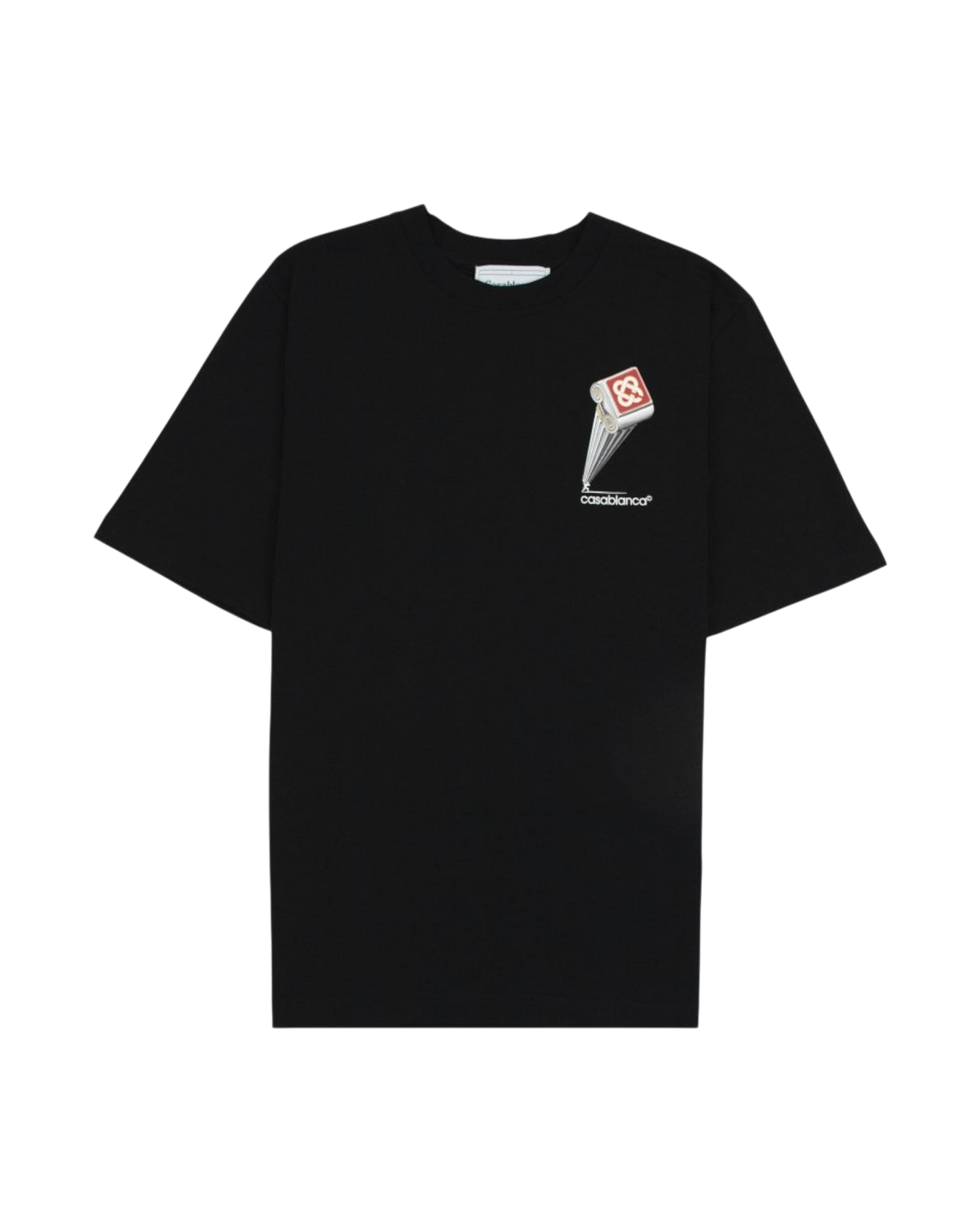 Casablanca t-shirt en coton noir
