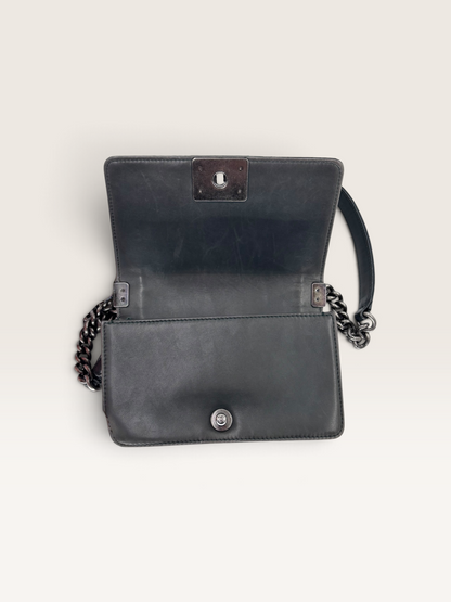 Chanel Boy CC timeless mini sac en velour