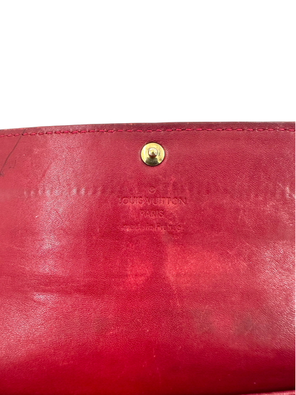 Louis Vuitton cuir vernis portefeuille