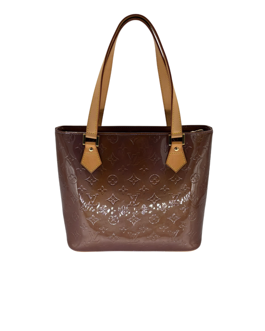Louis Vuitton Sac à main Houston Cuir vernis