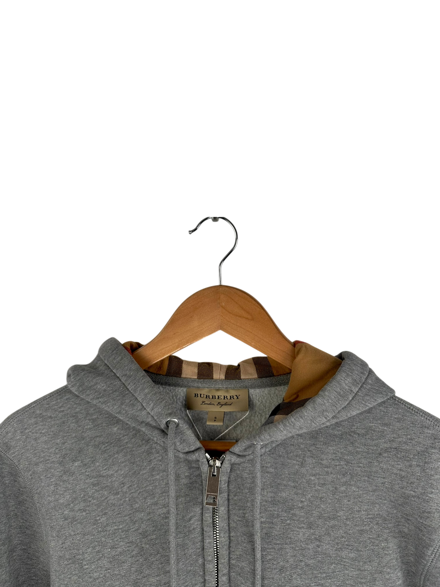 Burberry gilet à capuche