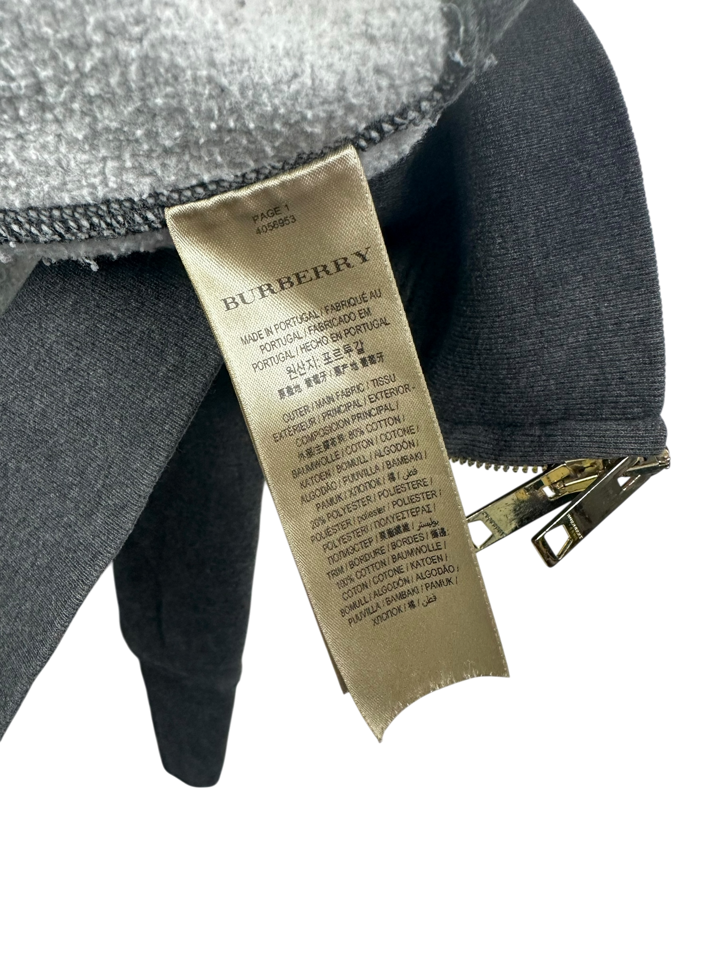 Burberry gilet à capuche