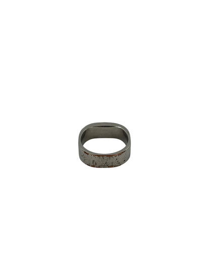 Louis Vuitton Bague en acier argenté