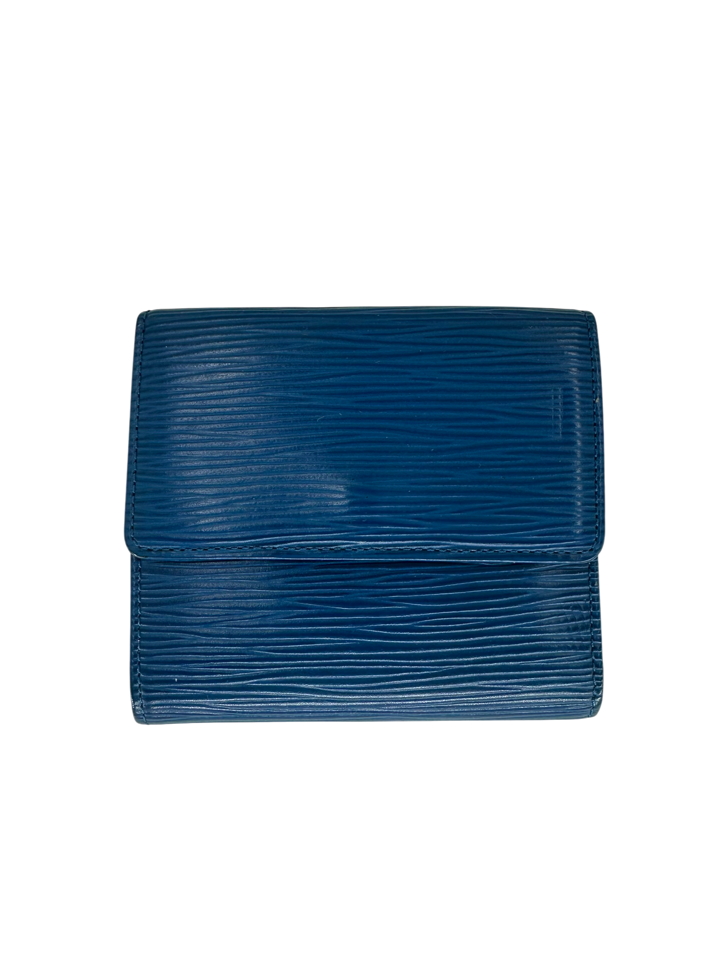 Louis Vuitton portefeuille épi bleu