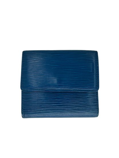 Louis Vuitton portefeuille épi bleu