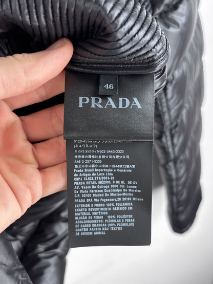 Prada doudoune noire