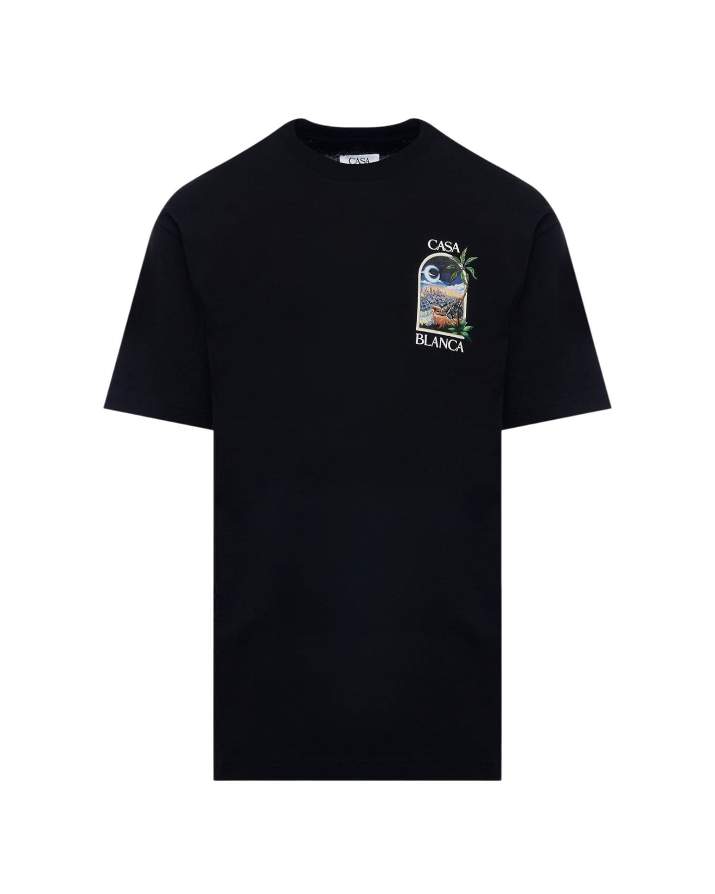 Casablanca t-shirt en coton noir