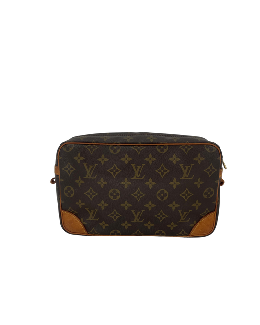 Louis Vuitton Pochette monogram marron