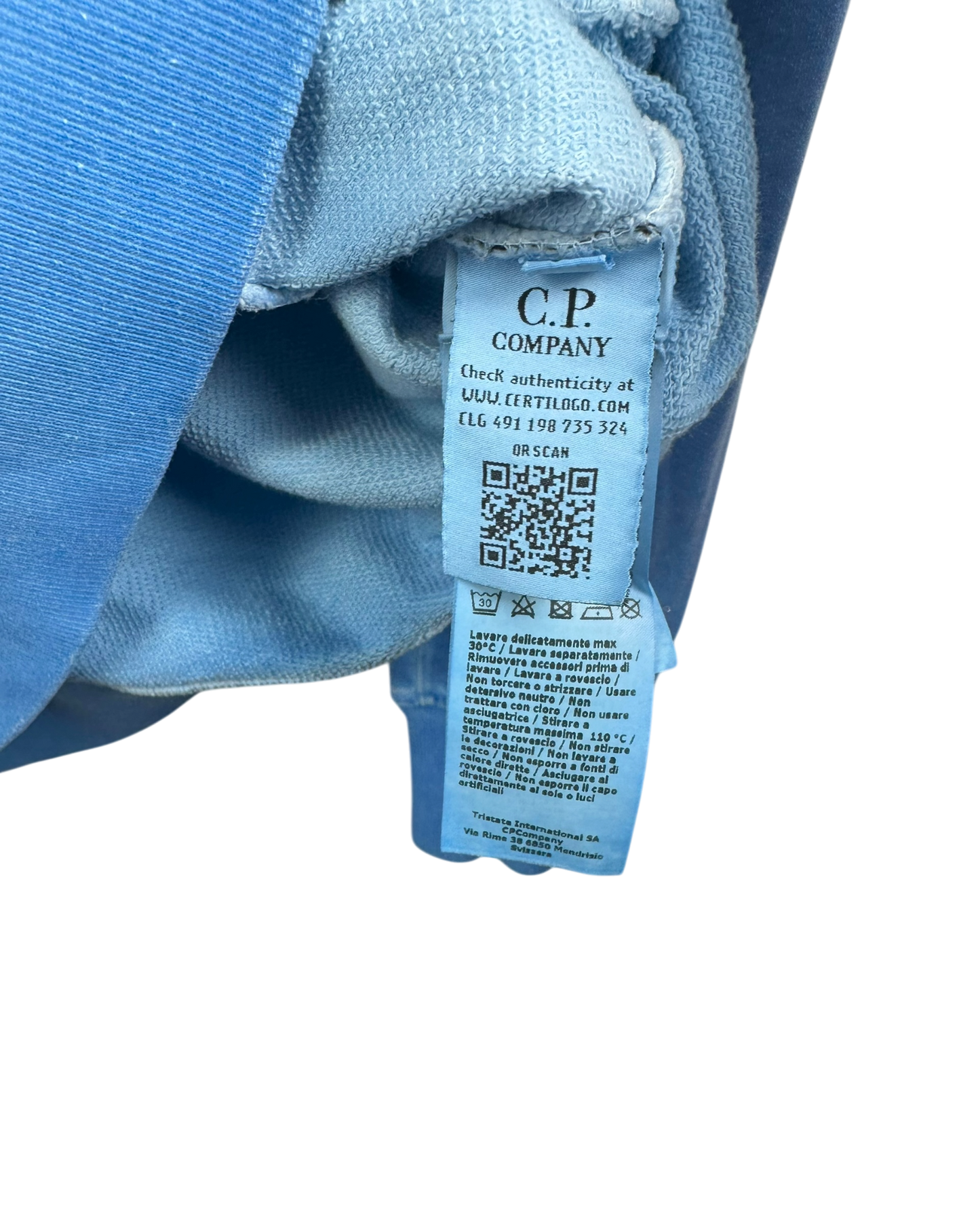 C.P. Company pull à capuche