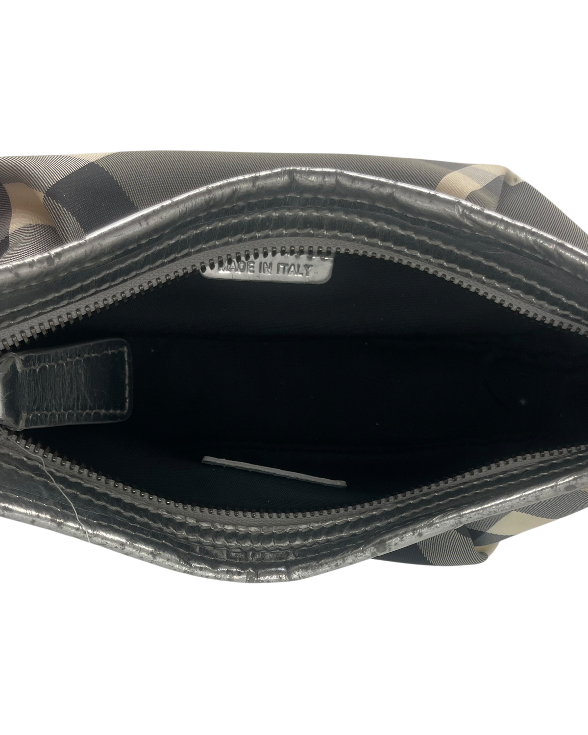 Burberry Sac porté épaule Tartan