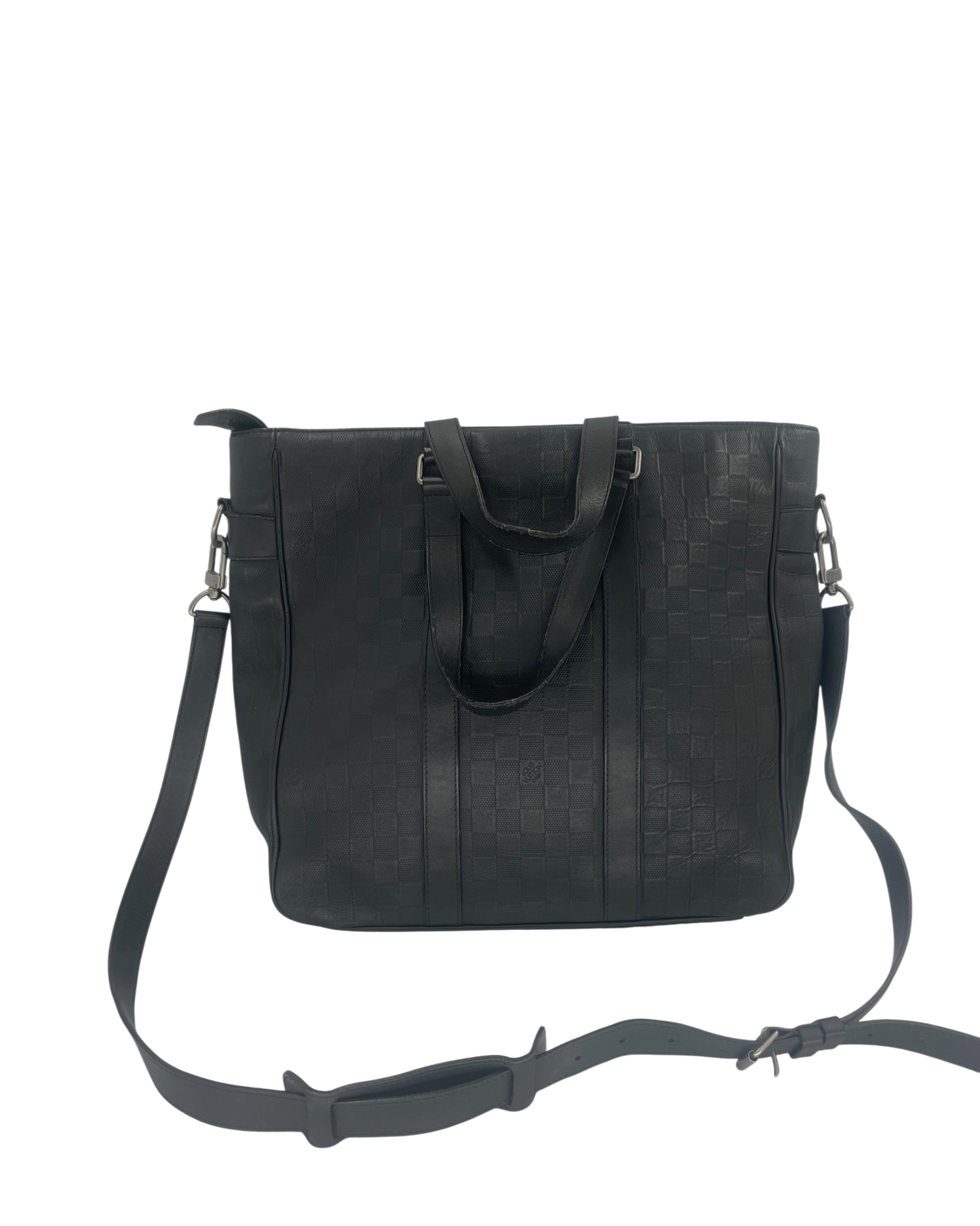 Louis Vuitton Sac bandoulière en cuir noir