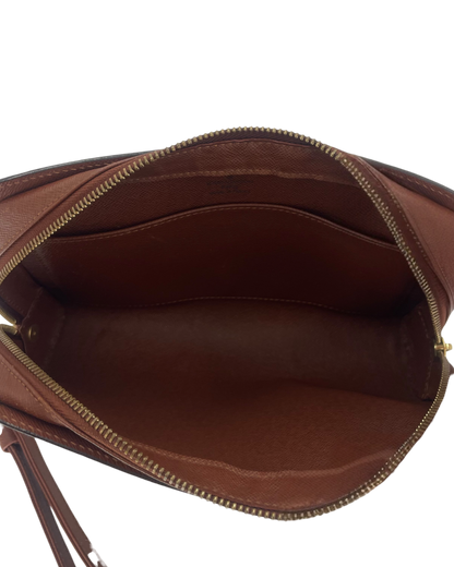 Louis Vuitton Pochette monogram marron