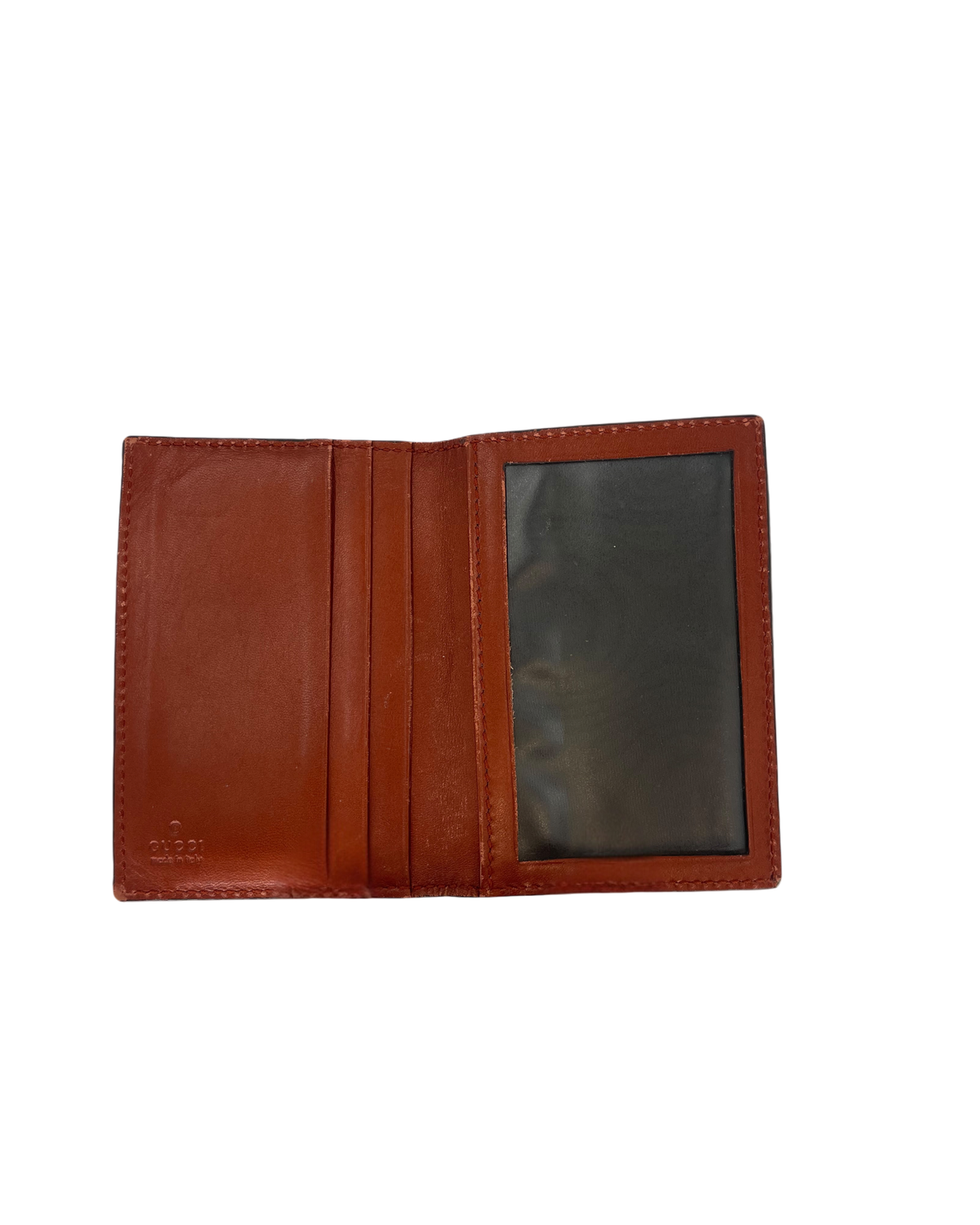 Gucci Porte-Cartes Coeur cuir vernis