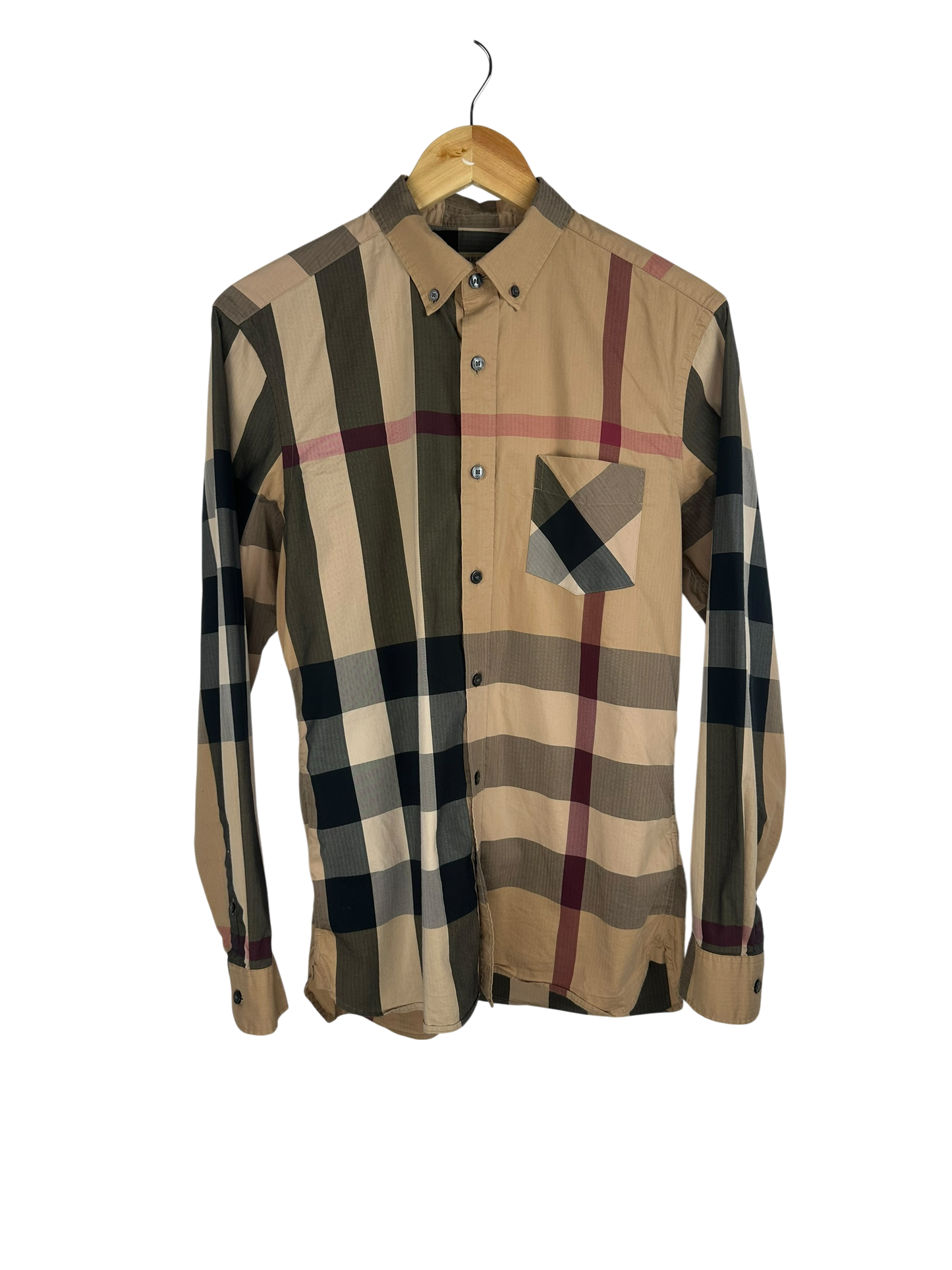 Burberry chemise motif tartan