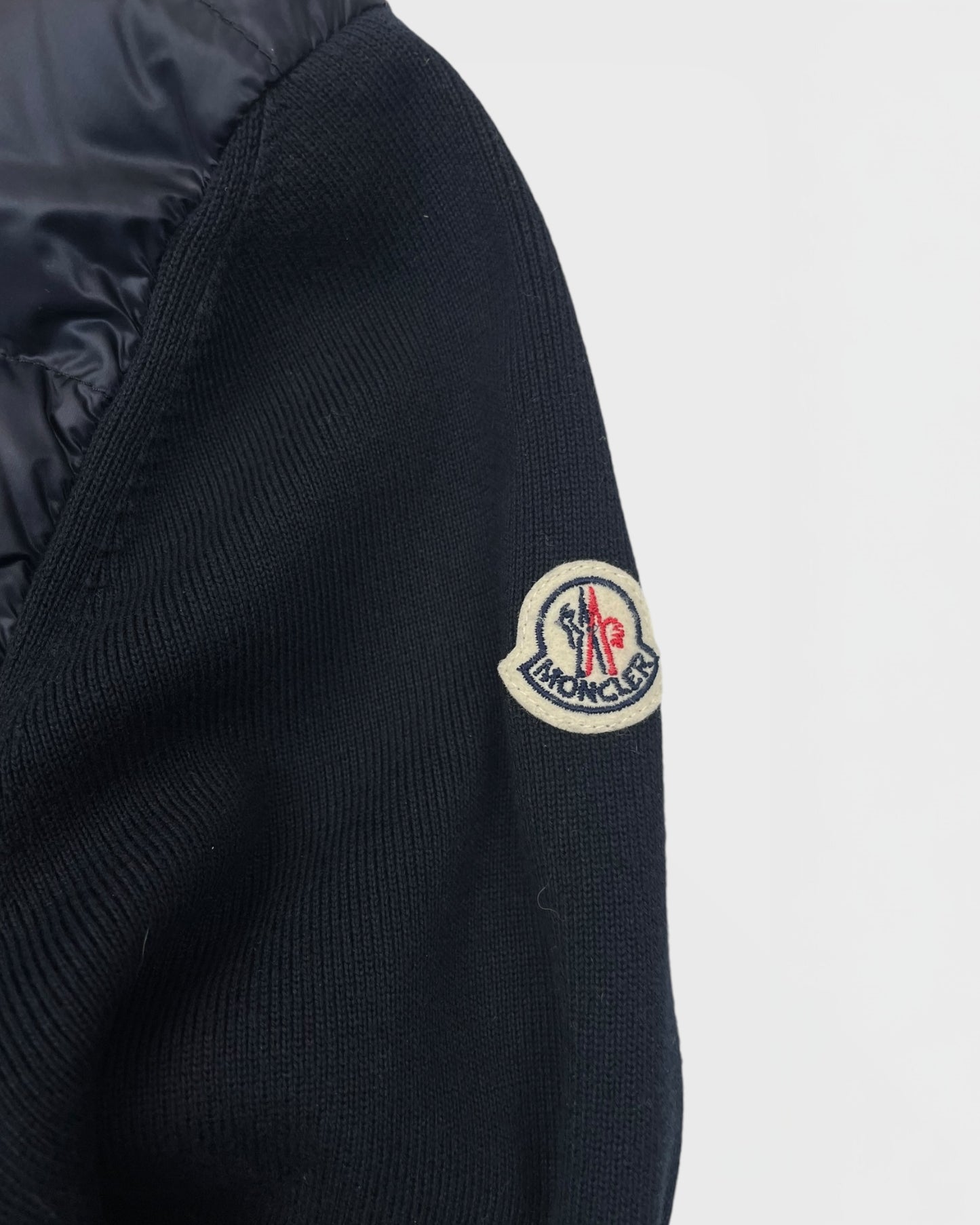 Moncler doudoune / puffer bi matière