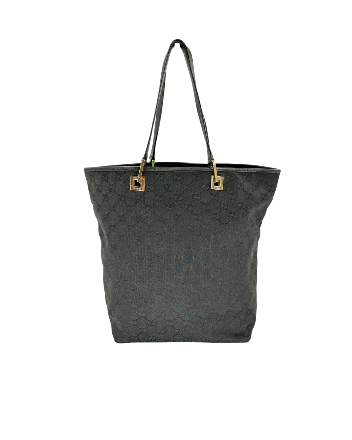 Gucci cabas Sac à main noir toile GG