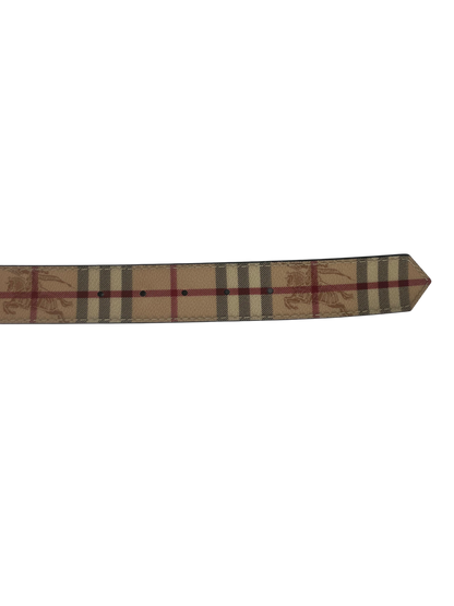 Burberry Ceinture Tartan Beige