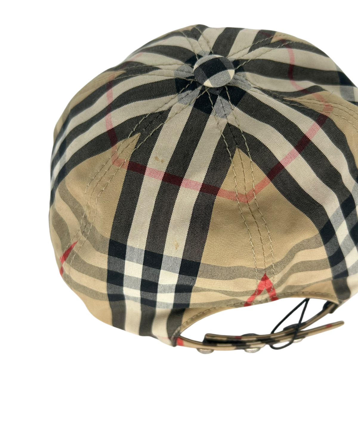 Burberry Casquette Tartan beige