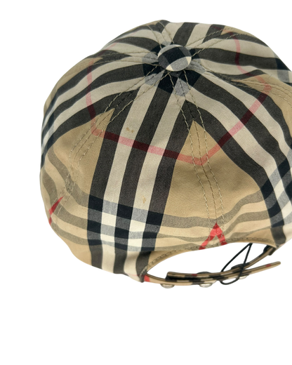 Burberry Casquette Tartan beige