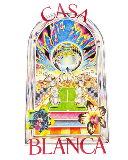 Casablanca t-shirt Tennis Landscape