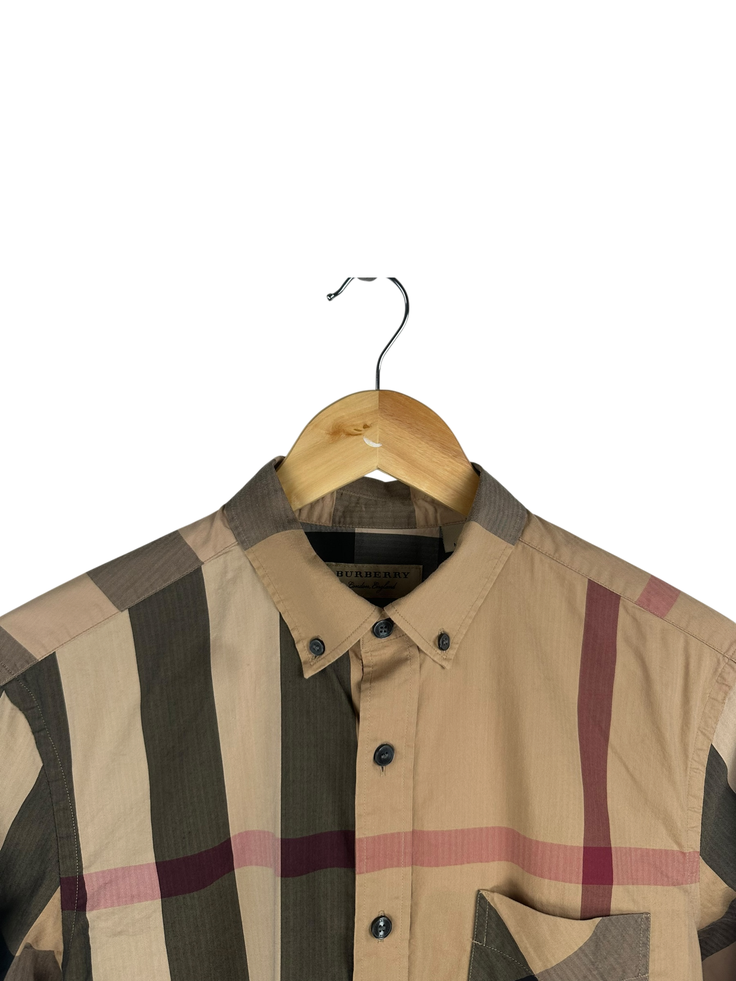 Burberry chemise motif tartan