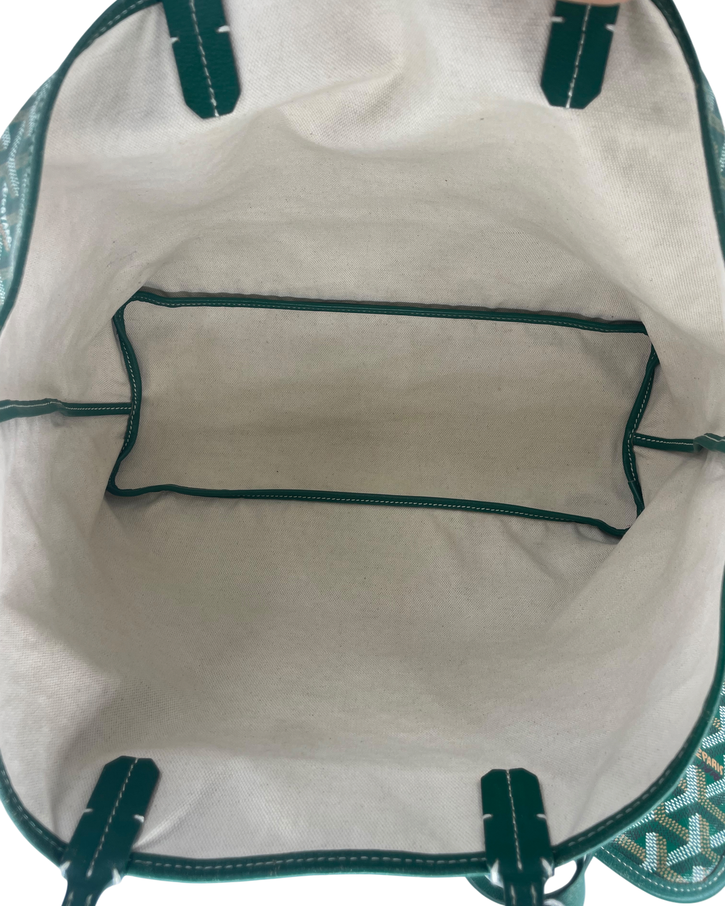 Goyard Sac à main Saint Louis vert