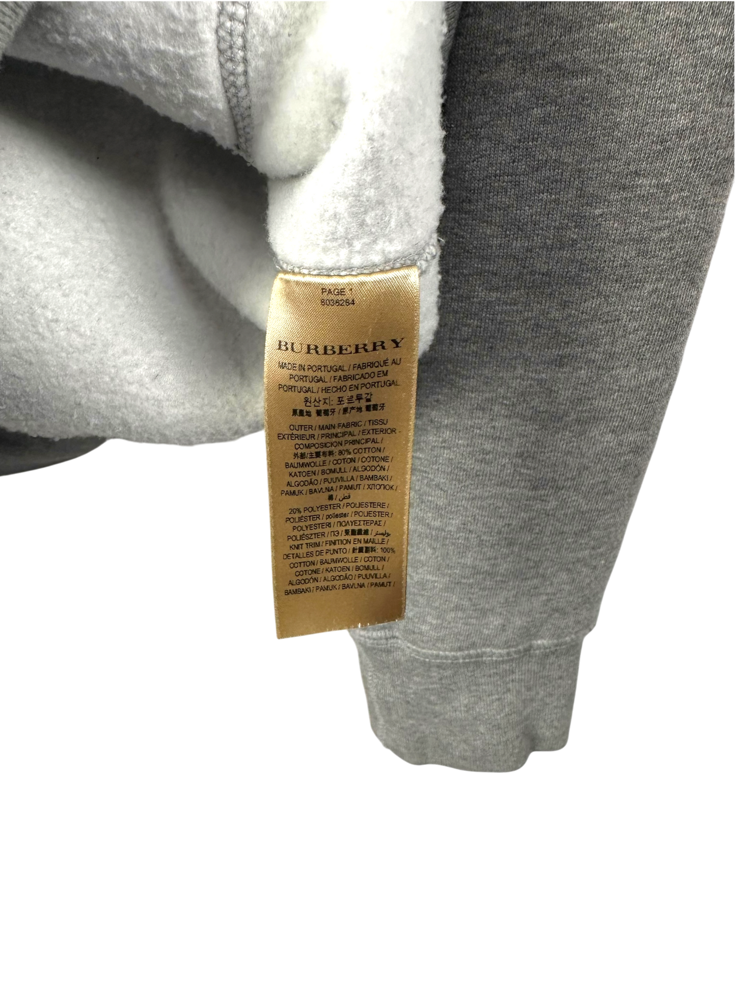 Burberry pull à capuche