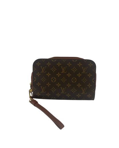 Louis Vuitton Pochette monogram marron