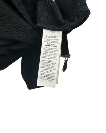 Burberry gilet à capuche tartan