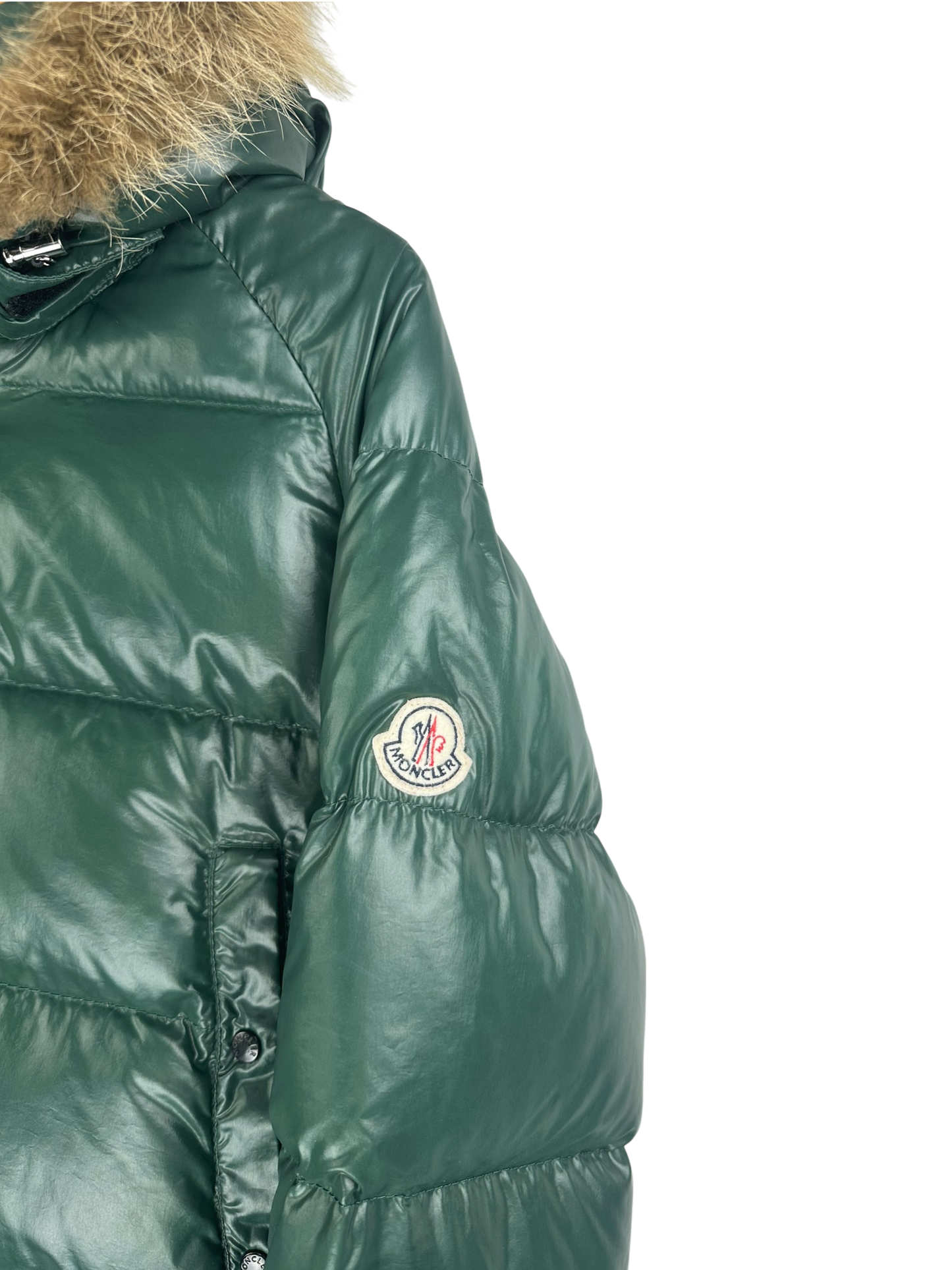 Moncler Doudoune à fourrure