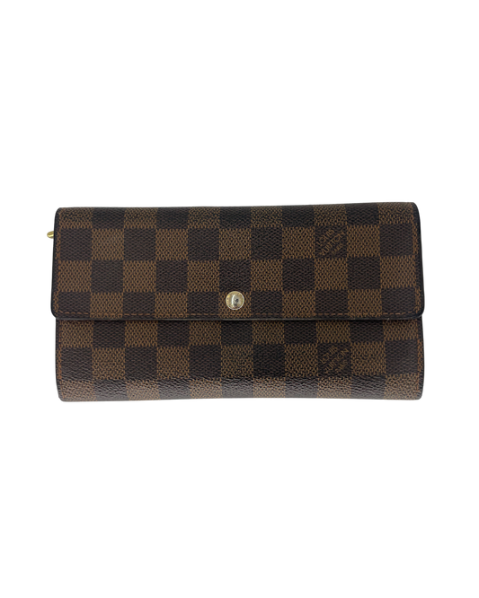 Louis Vuitton Portefeuille Sarah Damier Ebène