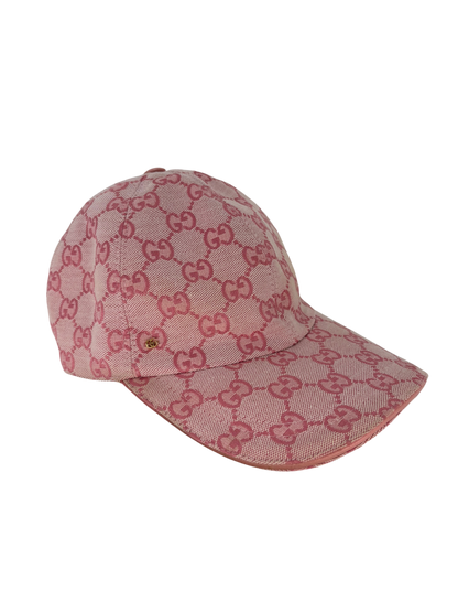 Gucci Casquette rose Toile GG