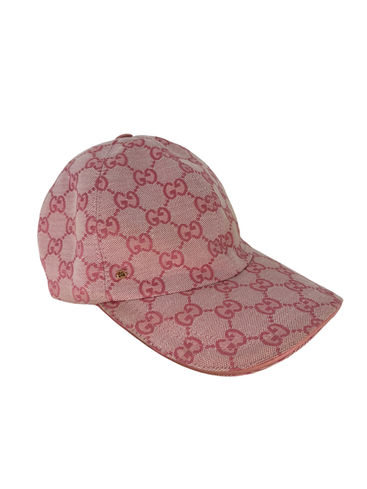 Gucci Casquette rose Toile GG