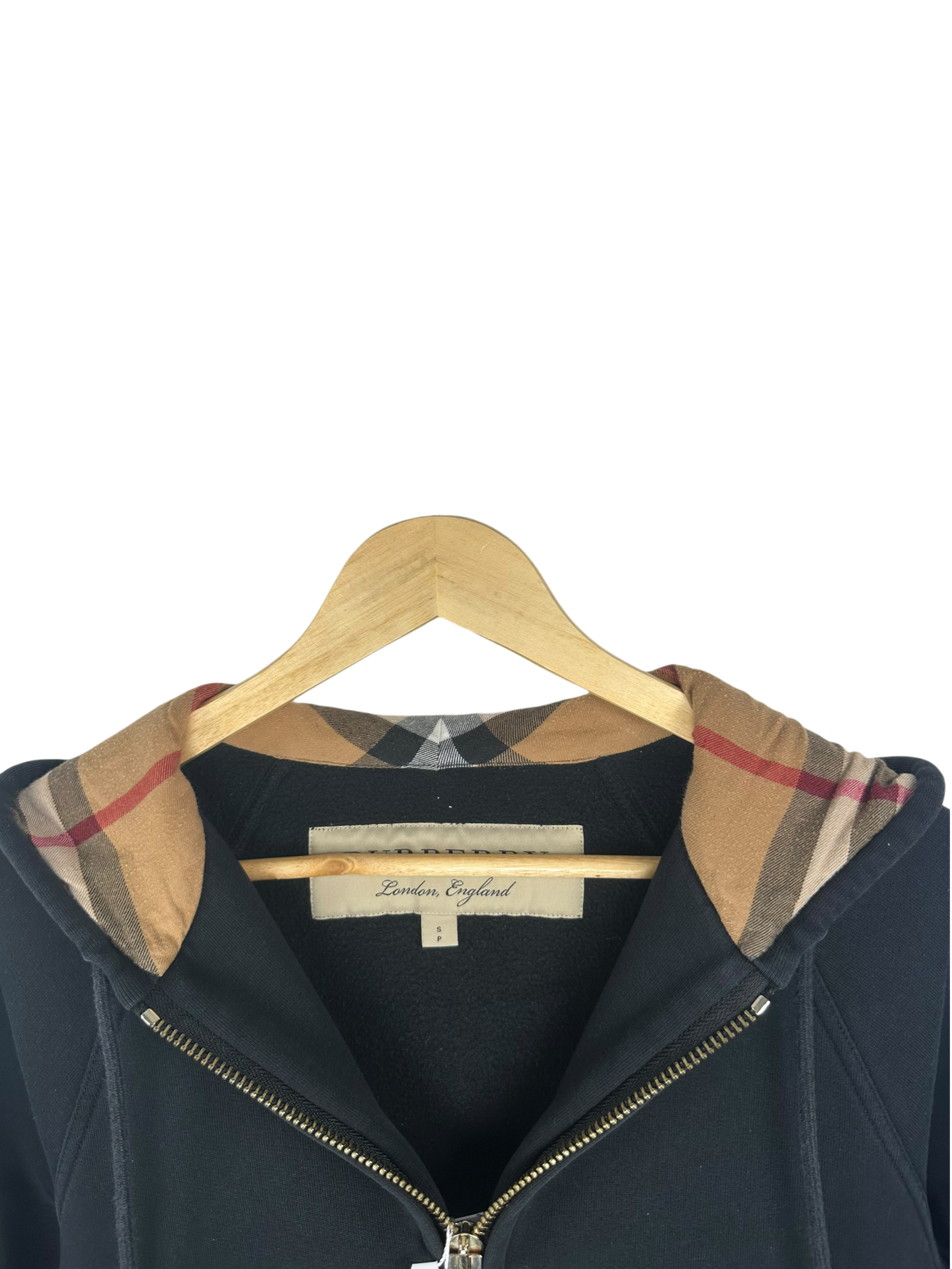 Burberry gilet à capuche