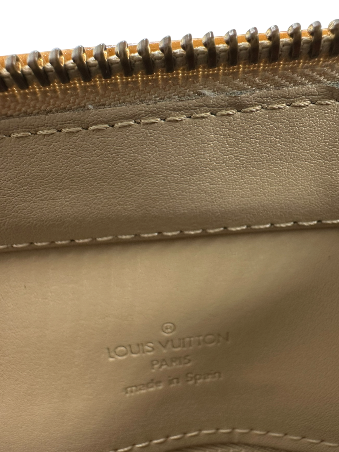 Louis Vuitton sac à main verni monogramme