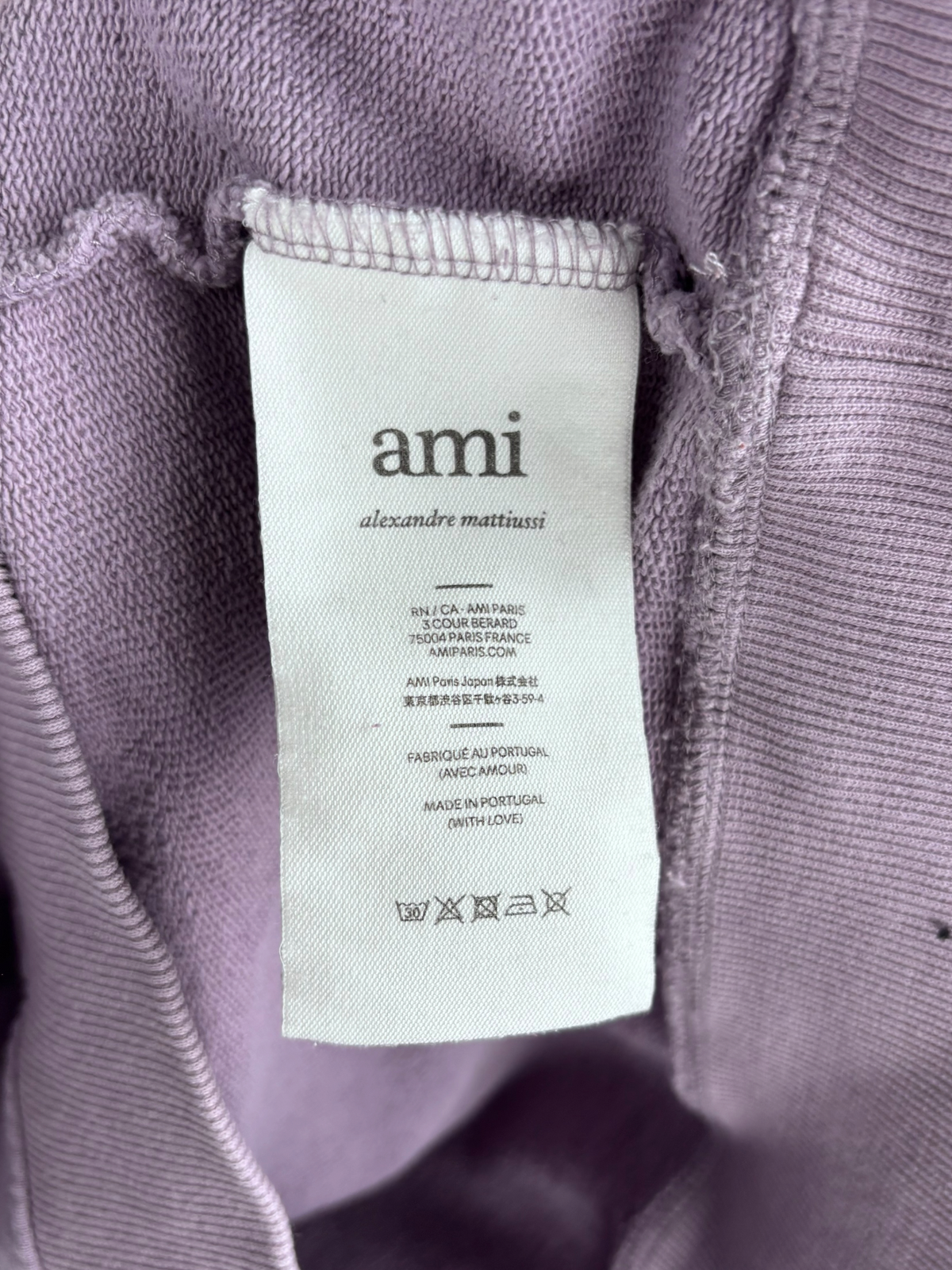 Ami Paris pull à capuche