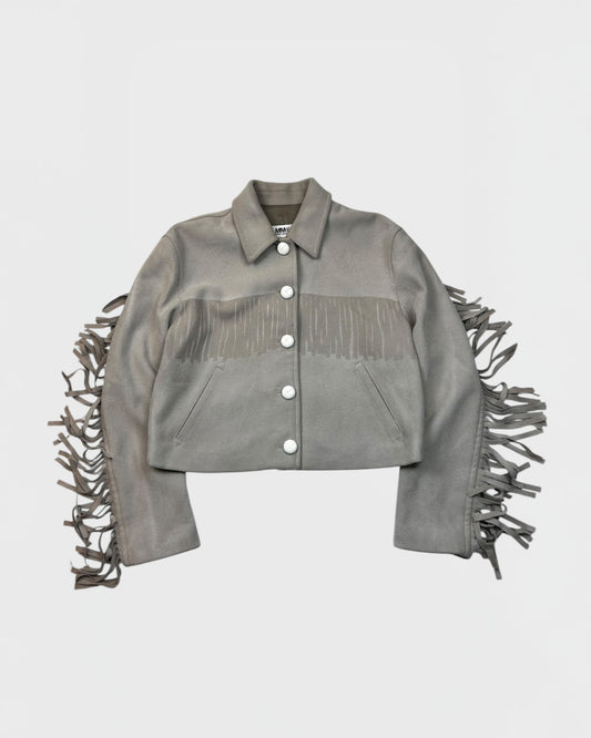 Maison Margiela fringe jacket / bomber