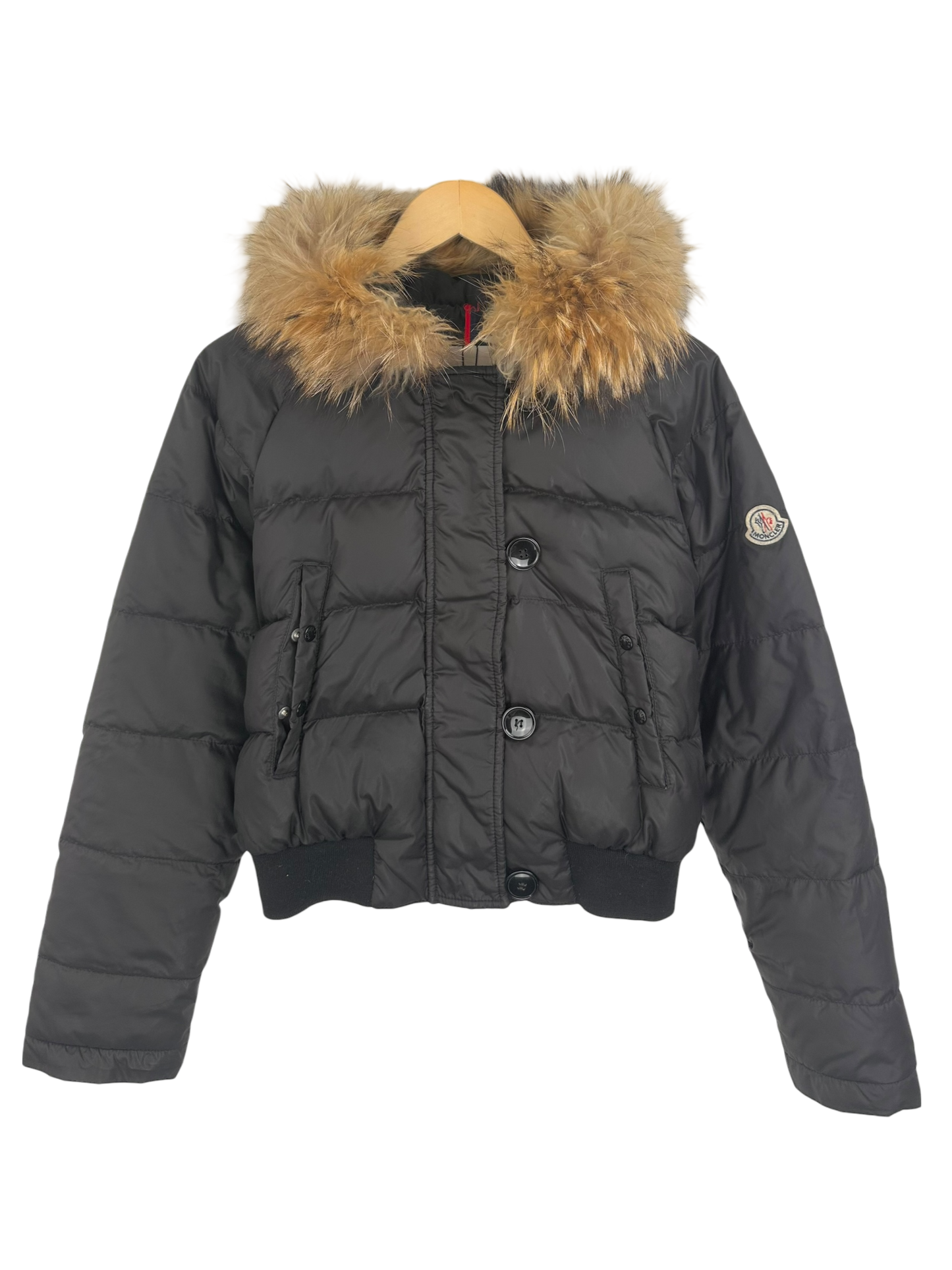 Moncler Doudoune à fourrure