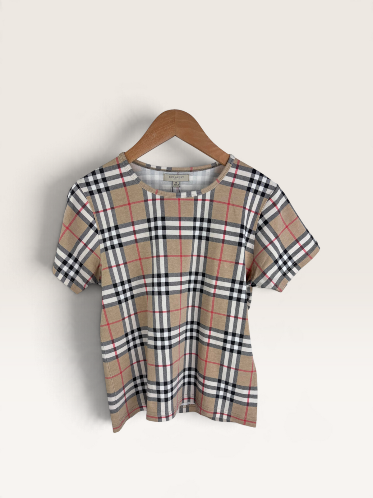 Burberry top en monogramme
