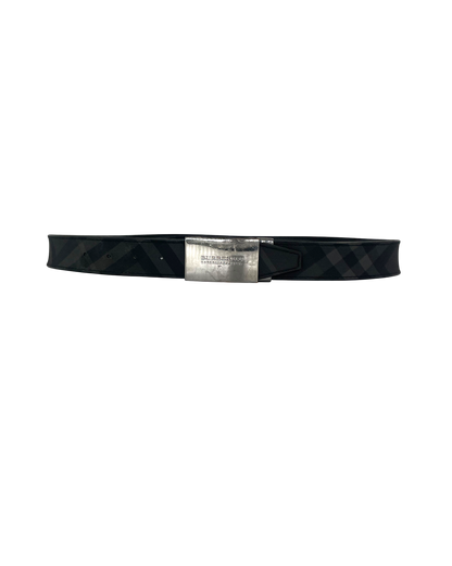 Burberry Ceinture Tartan Noir