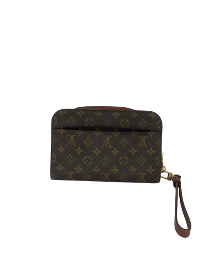 Louis Vuitton Pochette monogram marron
