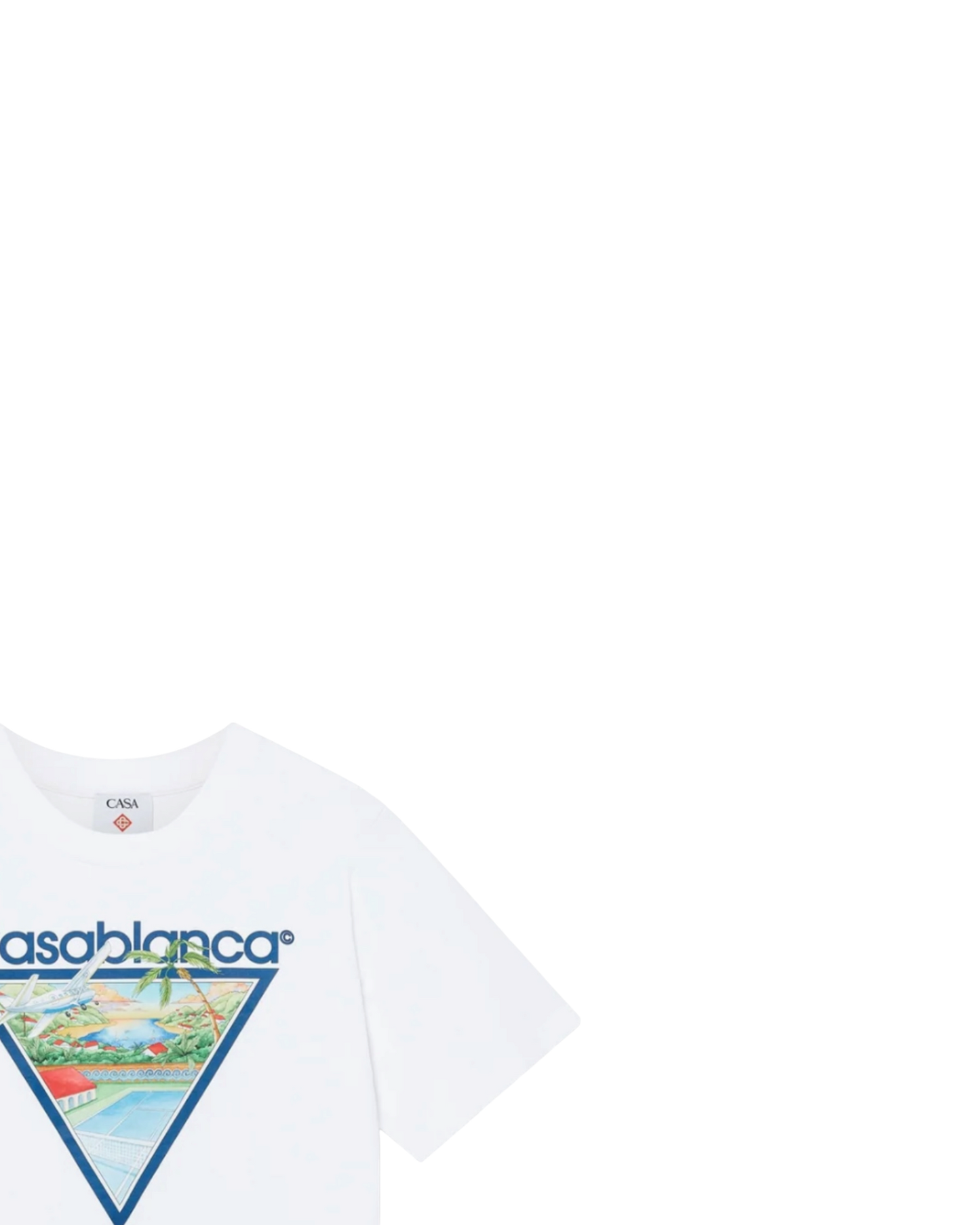 Casablanca t-shirt Tennis club icon