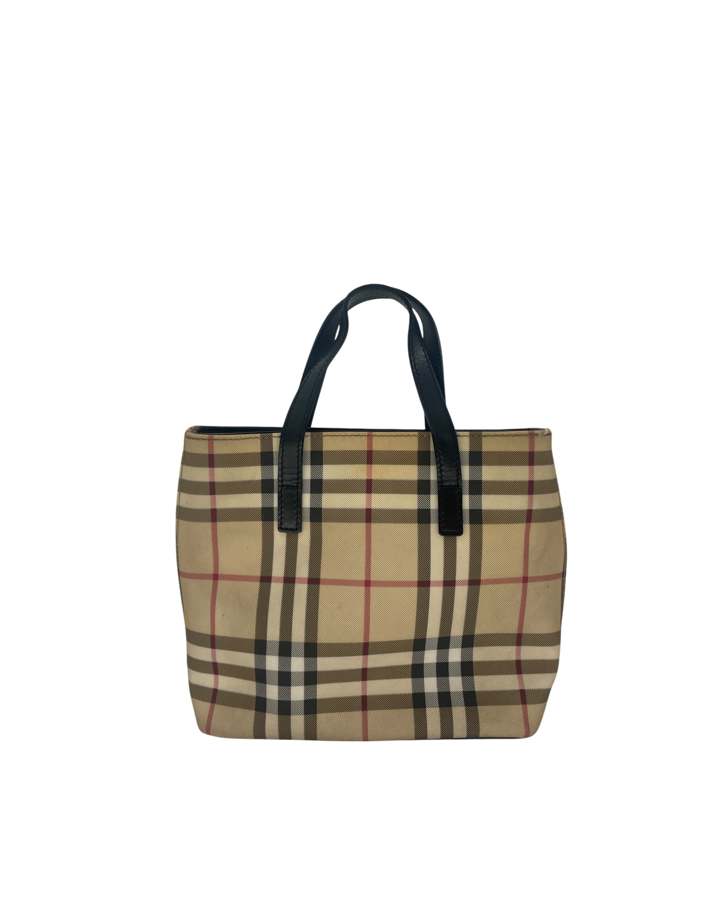 Burberry Sac à main tartan beige