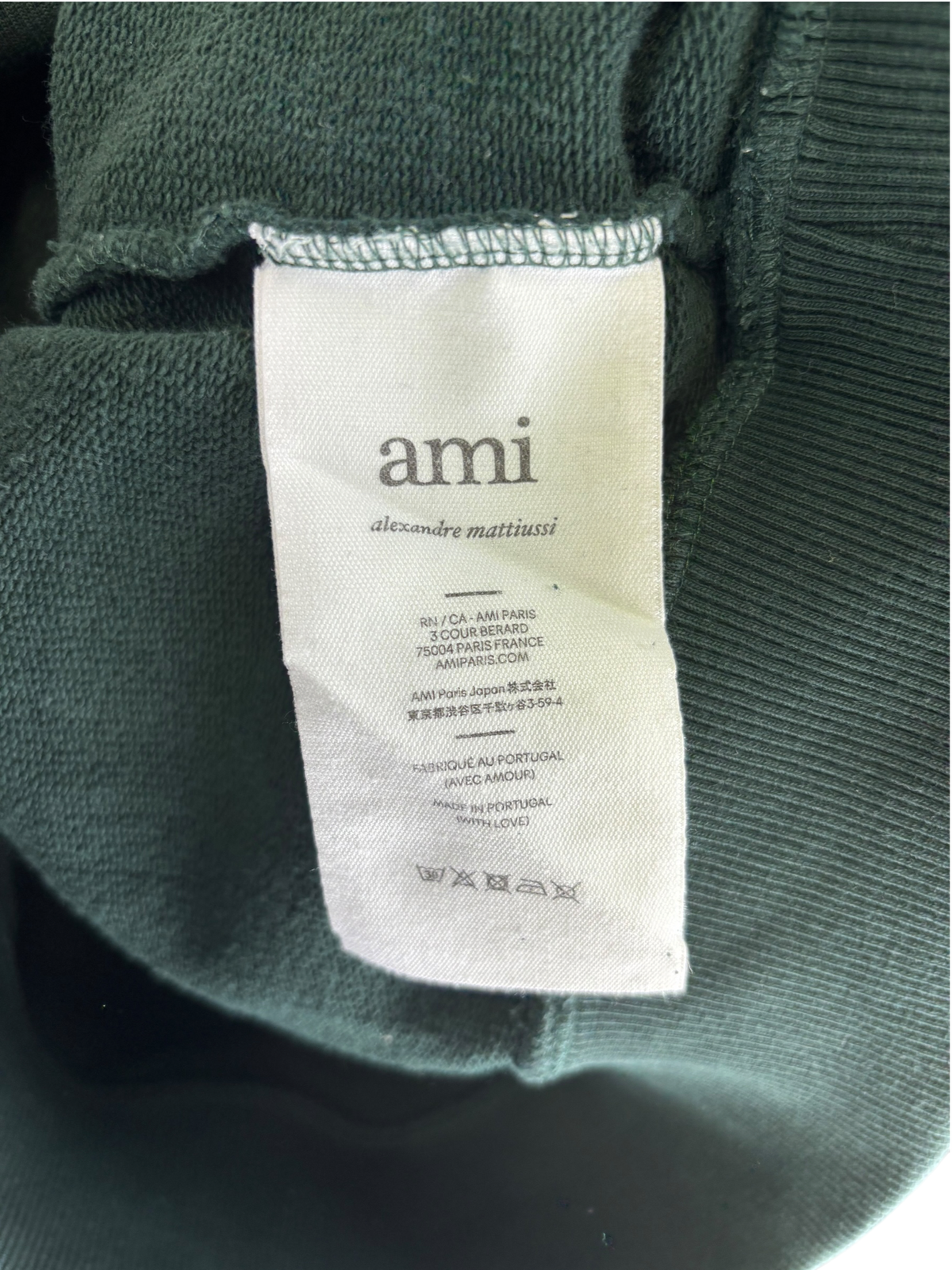 Ami Paris pull à capuche